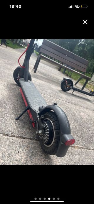 Patin electrico modificado se vende ah piezass
