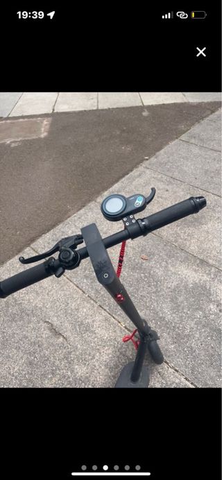 Patin electrico modificado se vende ah piezass