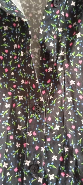 Vestido Zara estampado flores