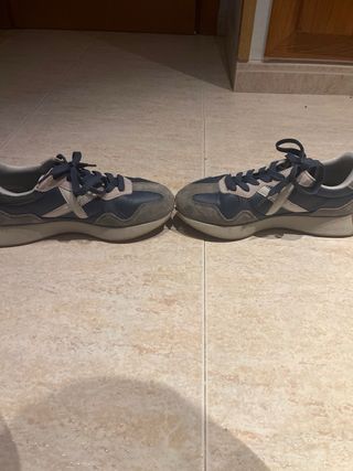 Zapatillas Munich - Azul Gris