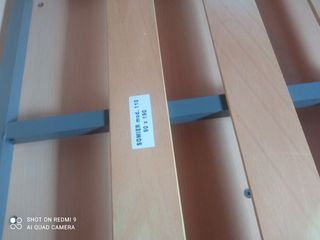 Cama litera infantil amarilla