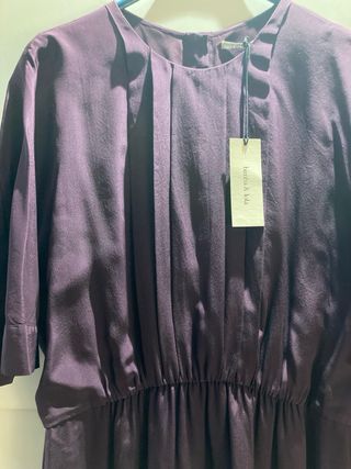 BIMBA Y LOLA - vestido seda