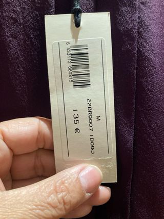 BIMBA Y LOLA - vestido seda