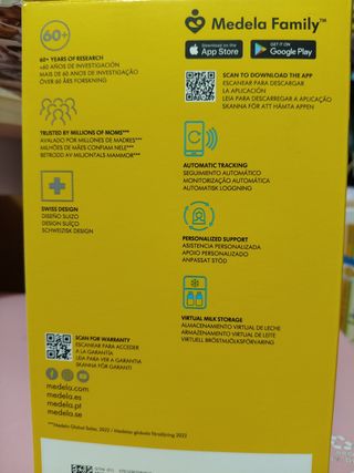 Sacaleches Medela Hands-Free con garantía de 2años