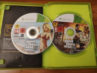 Gta V para Xbox 360, más regalo.