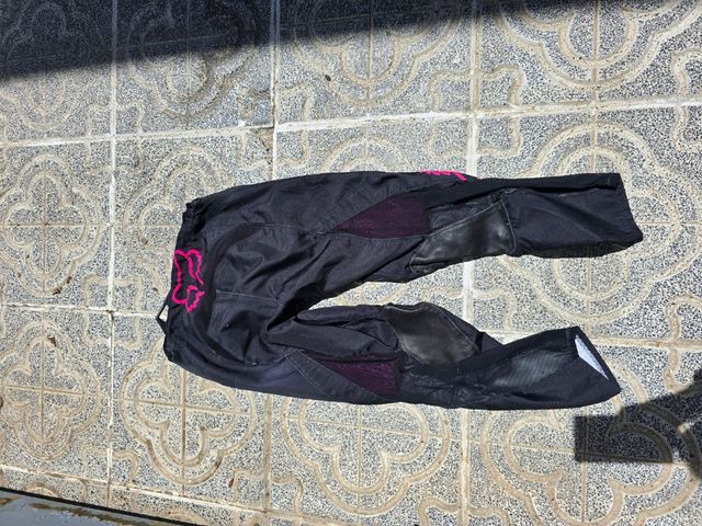 Equipación Fox BMX chica - Rosa/Negro