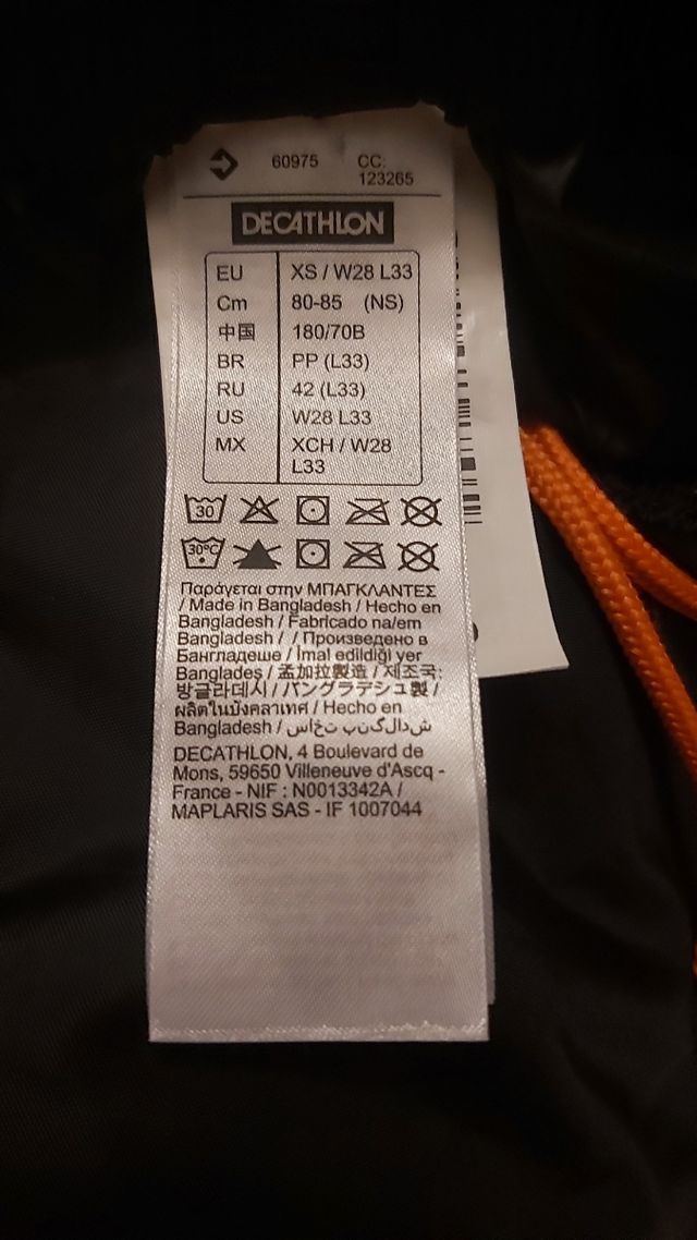 Pantalones Impermeables - Negro