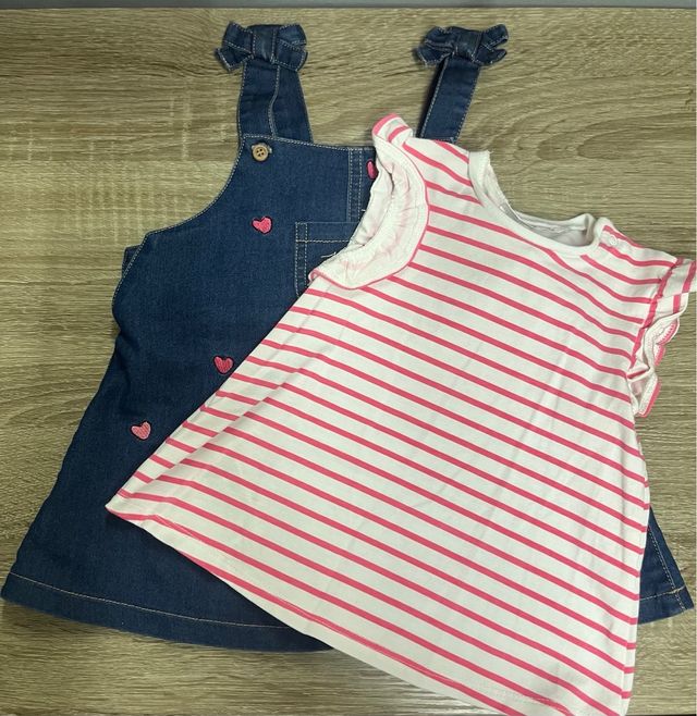 Vestido vaquero Mayoral niña