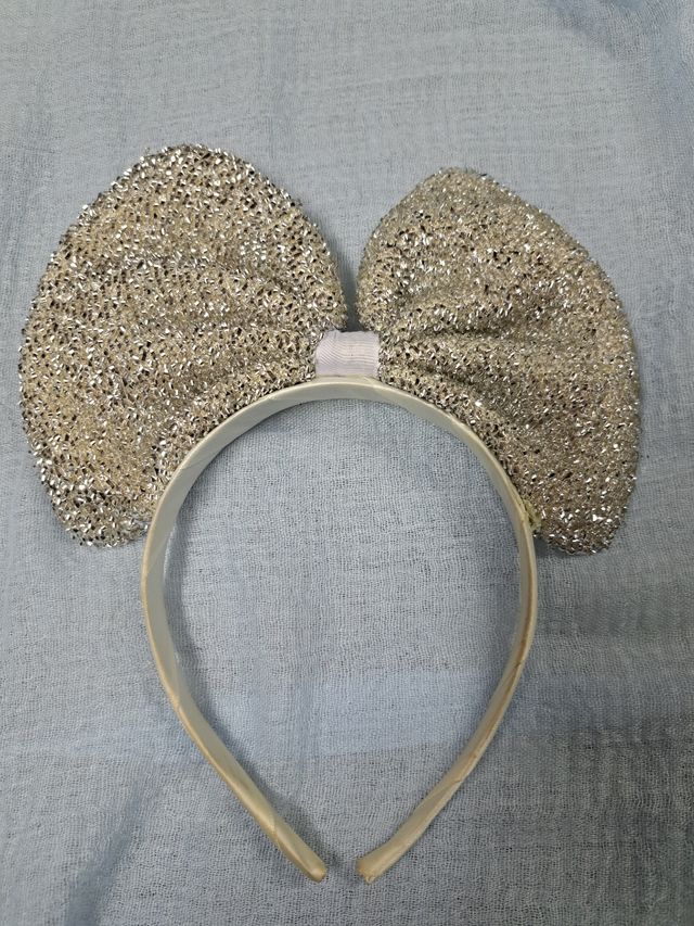Diadema Minnie plata