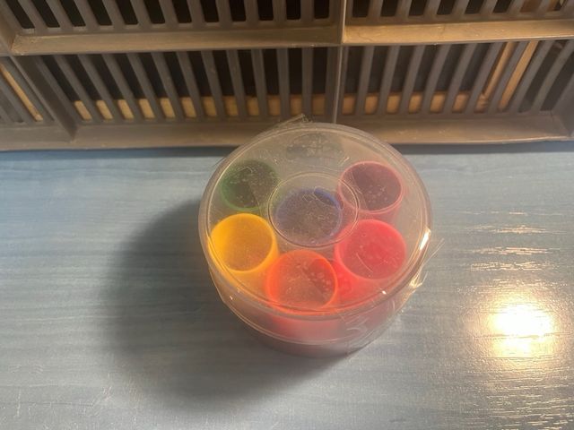 Fichas de parchís de colores