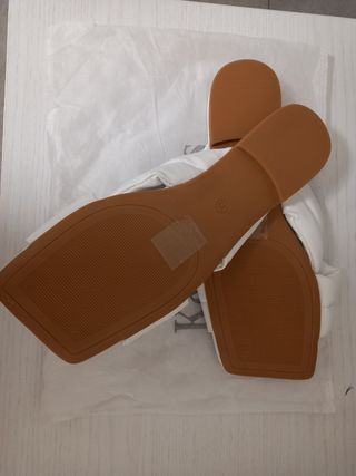 Sandali bianchi donna, taglia 39