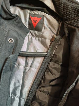 Chaqueta moto invierno Dainese negra