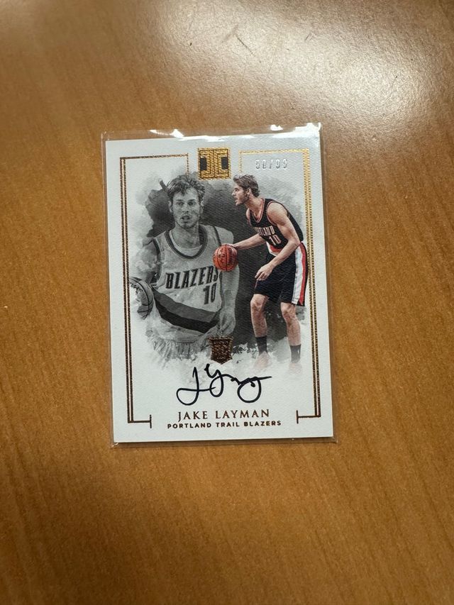 Carta Autografata Jake Layman #132