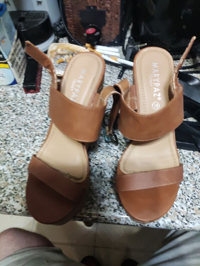 Sandalias Marypaz Marrón - Nº 38