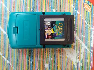 Game Boy Color turquesa + Quest+estuche