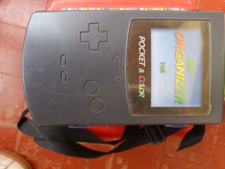 Game Boy Color turquesa + Quest+estuche