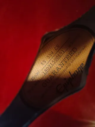 Epiphone 339 Guitarra semihueca casino coupé