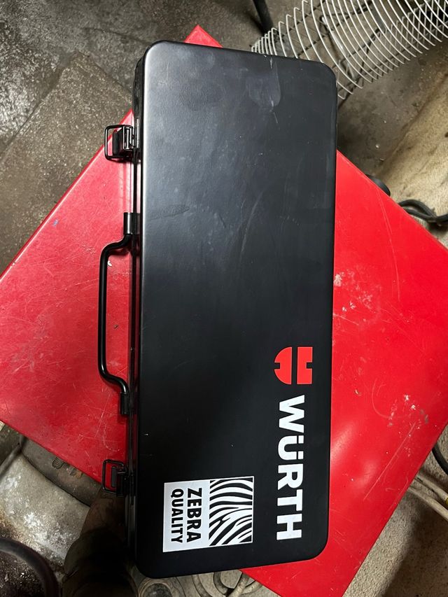 Juego carraca Würth 1/2 17 piezas