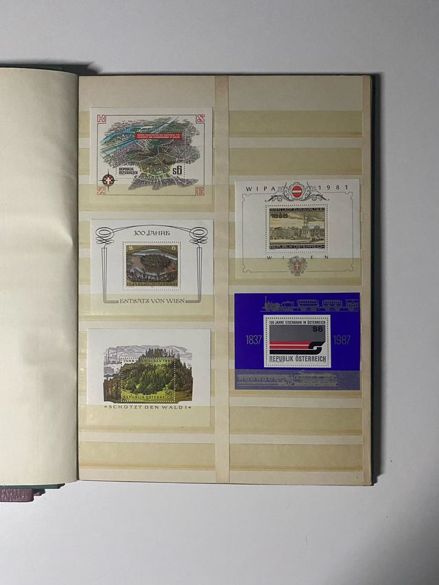 Álbumes Filatélicos Antiguos.Sellos.Hojitas nuevas