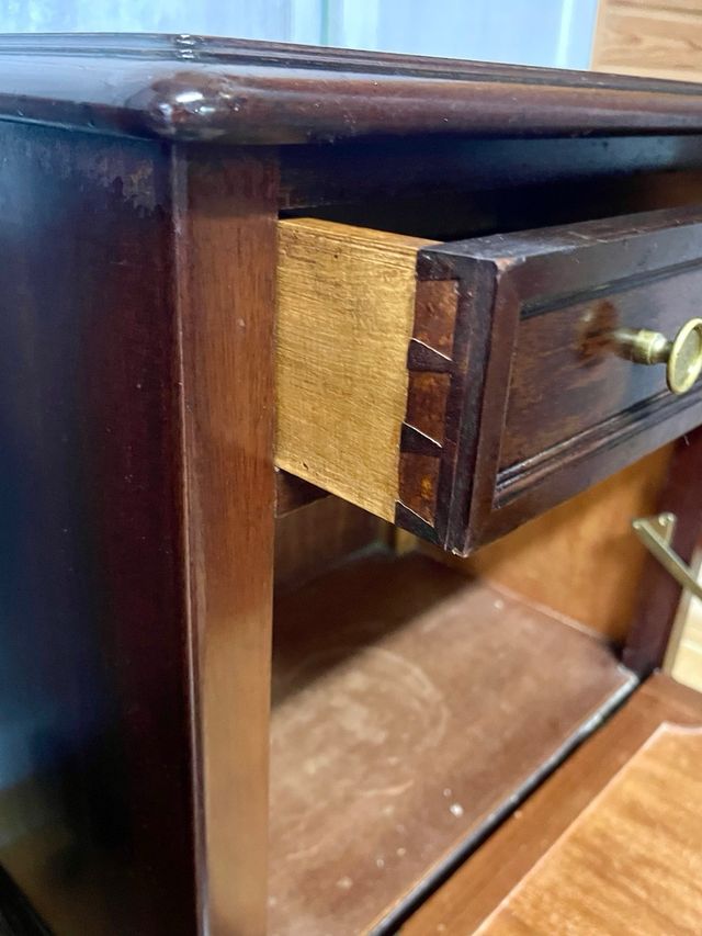 Mesillas noche madera - 2 uds