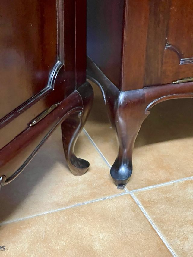 Mesillas noche madera - 2 uds