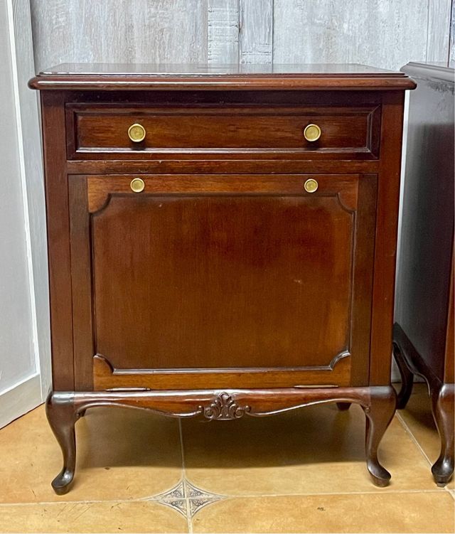 Mesillas noche madera - 2 uds