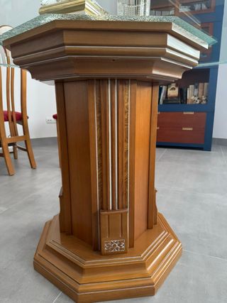 Mesa comedor + 6 sillas madera