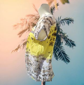 Blusa estampada "promod" 