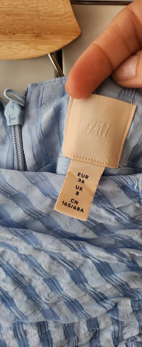 Mini Falda Azul - HM