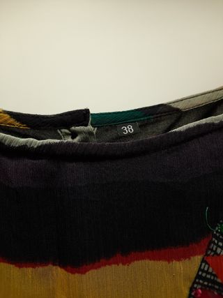 Vestido Desigual largo multicolor talla 38