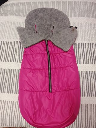 Saco silla bebe rosa