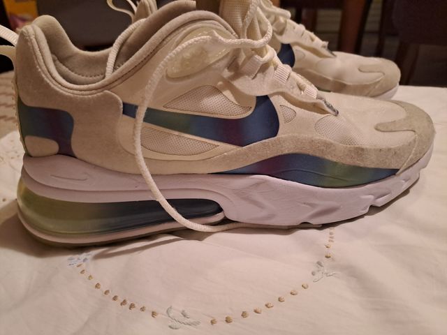 Nike Air Max 270 - Scarpe donna bianche e blu
