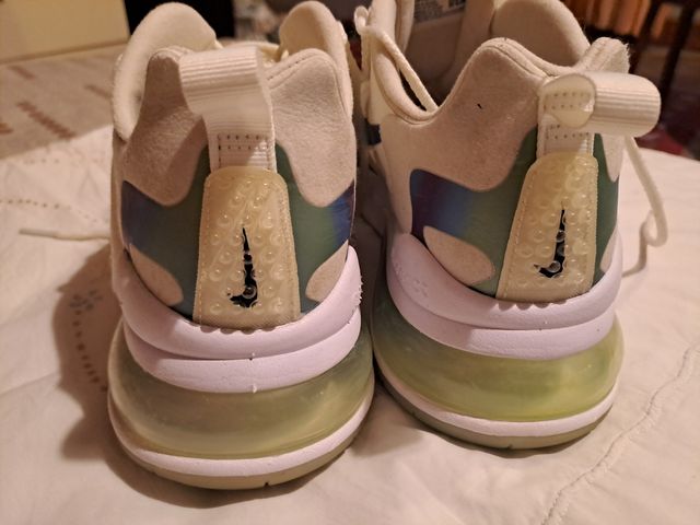 Nike Air Max 270 - Scarpe donna bianche e blu