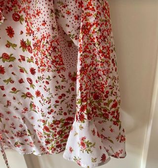 Blusa Zara flores - Talla M