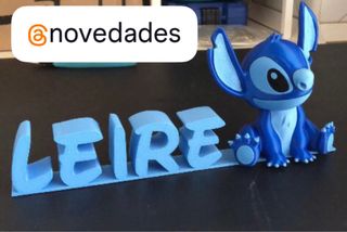 Nombre personalizado con Stitch