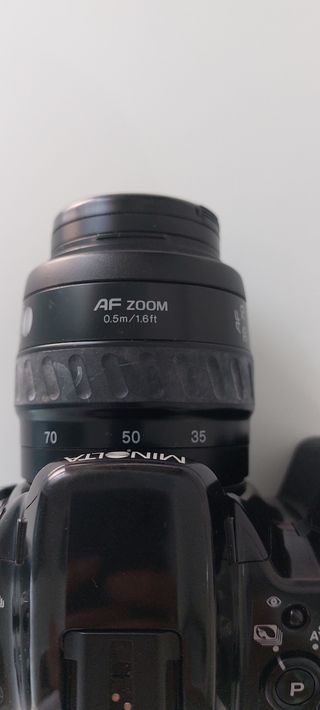 Camara fotos Minolta Dynax 500 si