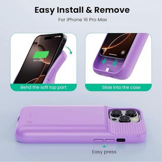 NUEVO!, Funda batería iPhone 16 Pro Max 8600mAh