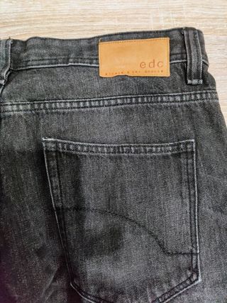 Bermuda vaquera negra - Talla 42