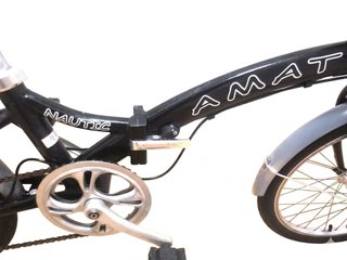 BICICLETA PLEGABLE AMAT NAUTIC ALUMINIO 20" 70081