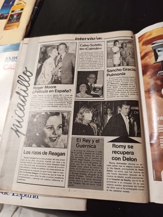 Lote 4 revistas interviu 1981/1984