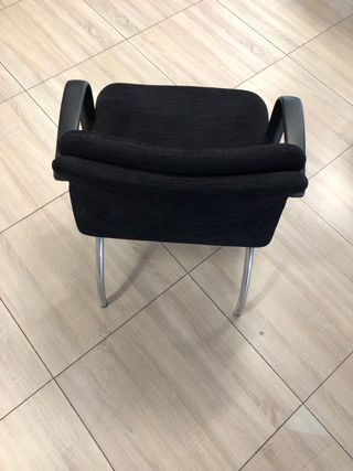 Sillas de oficina negra 
