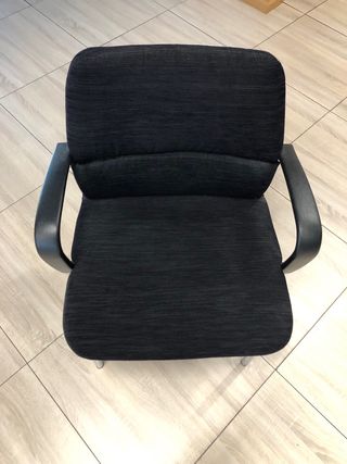 Sillas de oficina negra 