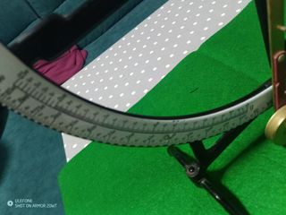 Balanza antigua cartas o otros artículos.