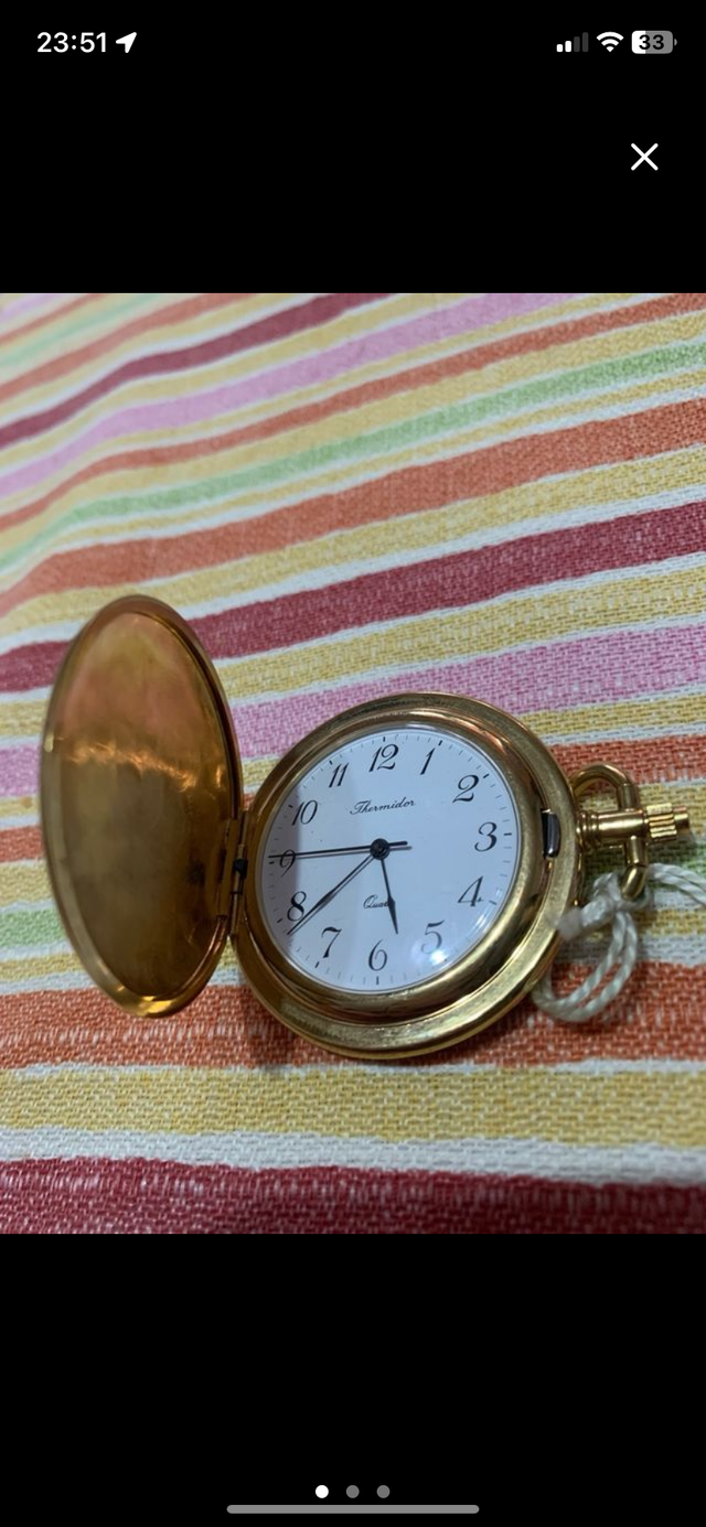 Wallapop Reloj De Bolsillo Thermidor Reloj Thermidor Antiguo Reloj Thermidor Antiguo De Segunda Mano