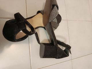 Sandali Les Tulipes neri N 37