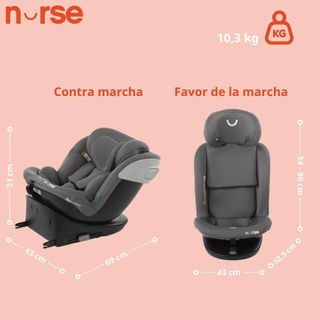 NUEVA!! Silla Coche Bebé Nurse Spark