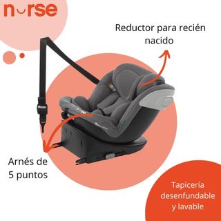 NUEVA!! Silla Coche Bebé Nurse Spark