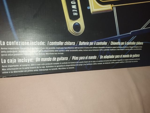 Chitarra XBOX 360 Hero - Sigillata