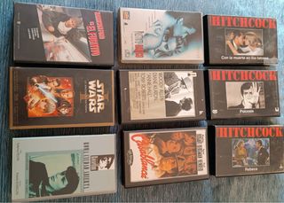 Lote 8  peliculas VHS: clásicos & más
