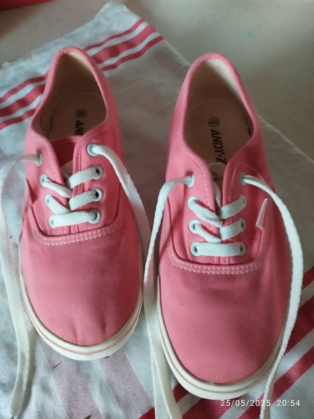 Zapatillas ANDY'Z rosa - talla 40